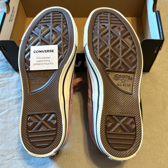 Brand New Pink Suade Converse! - Picture 3 of 6